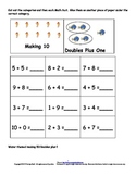 Math Strategies Sort:  Addition - Making 10, Doubles, Doub