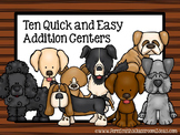 Addition Strategies Ten Quick and Easy to Prep Math Center Games