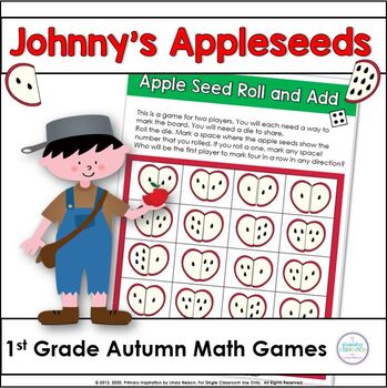 Preview of Addition Strategies and Comparing Numbers with Johnny Appleseed