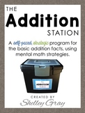 Addition Strategies and Fact Fluency Station Bundle for 1s