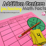 Addition Math Centers