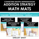 Addition Strategy Math Mats - Working With Numbers to 100 