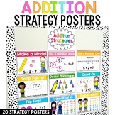 Addition Strategies Posters 1st Grade Math Addition within