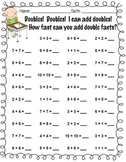 Addition Facts Strategy Practice: Doubles, Double - 1, Doubles + 1