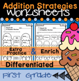 Addition Strategy Worksheets