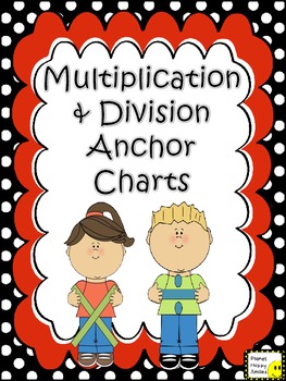 Preview of Anchor Charts: Multiplication and Division