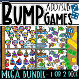 Addition, Number Recognition & Subtraction Bump Games Bundle
