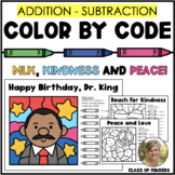 Color By Code for Winter  Add & Subtract Math: Martin Luth