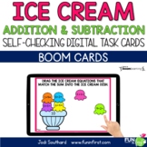 Addition & Subtraction - Digital Task Cards | Boom Cards |
