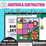 Addition & Subtraction Easter Egg Uncover the Picture  BOO