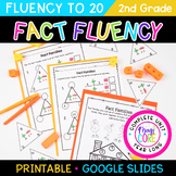 Addition & Subtraction Fact Fluency to 20 - 2nd Grade Math