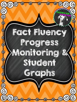 Preview of Addition & Subtraction Fact Progress Monitoring and Student Graphs