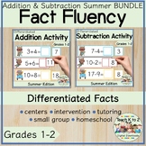 Addition & Subtraction Flash Cards BUNDLE/Math Centers/Sum