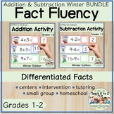 Addition & Subtraction Flash Cards BUNDLE/Math Centers/Tut