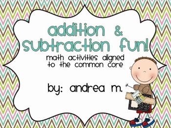 Preview of Addition and Subtraction