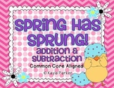 Addition Subtraction Math Game Center Activities FREE