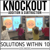 Addition Subtraction Math Game | End of the Year Activities | Knockout Learning™