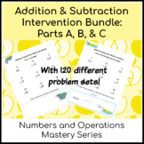Addition & Subtraction Mathematics Intervention Bundle for