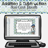 Addition & Subtraction Problem Solving Digital Task Cards