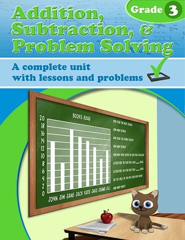 Preview of Addition, Subtraction, & Problem Solving, Grade 3 (Distance Learning)