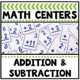 Math Center Addition Subtraction Puzzles