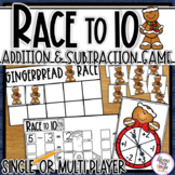 Addition & Subtraction Race to 10 - a 10s Frame Game - GIN