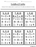 Addition & Subtraction Relationships: Related Fact/Fact Fa