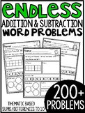 Addition and Subtraction Themed Word Problems (within 10)