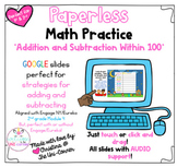 Addition & Subtraction Strategies Paperless Google Slides 