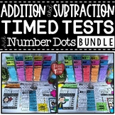 Addition & Subtraction Timed Test Assessment BUNDLE {with 