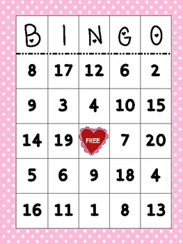 Addition & Subtraction Valentine Bingo by Brandie Kennedy | TpT