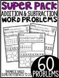 Addition & Subtraction Word Problems SUPER PACK