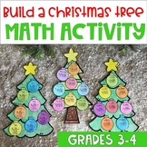 Addition, Subtraction and Multiplication Christmas Tree Craft