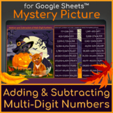 Addition & Subtraction of Multi-Digit Numbers Mystery Pict