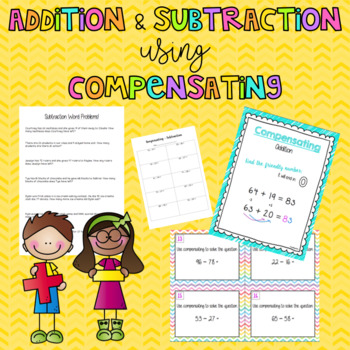 Preview of Addition & Subtraction using Compensating