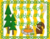 Addition Subtraction with Regrouping - Marshmallow Game