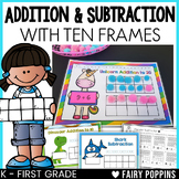 Addition & Subtraction with Ten Frames (Sums up to 20)