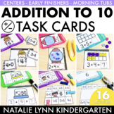 Addition Task Cards | Addition to 10 Centers