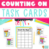 Addition Task Cards Counting On Worksheets First Grade