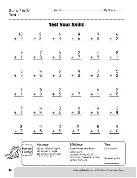 Addition Tests, Grade 2 by Evan-Moor Educational Publishers | TPT