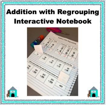 Preview of Addition Through 1000 Interactive Notebook for Second Grade