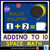 Addition To 10 | Solar Eclipse MATH Boom ™ Cards