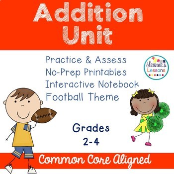 Preview of Addition Worksheets and Interactive Notebook