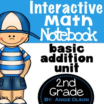 Preview of Addition Second Grade Math Notebook