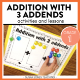 3 Addend Addition Activities and Lessons (1.OA.2)