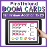 Addition With Ten Frames Valentine Boom Cards For Digital 