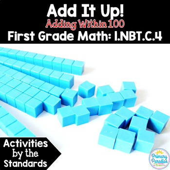 Preview of Addition Within 100: 1.NBT.C.4 Common Core First Grade Math