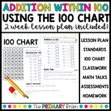 Addition Within 100 Using the 100 Chart | One and Two Digi