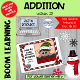 Addition Within 20 Boom Learning℠ | Christmas Elf