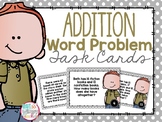 Addition Word Problem Task Cards